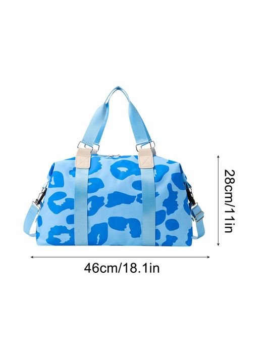 Bolso Print Celeste